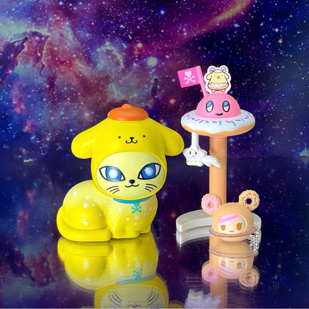 tokidoki Pompompurin x Bright Star Kitty: Galactic Cats x HK & Friends Series - Picture 5 of 6